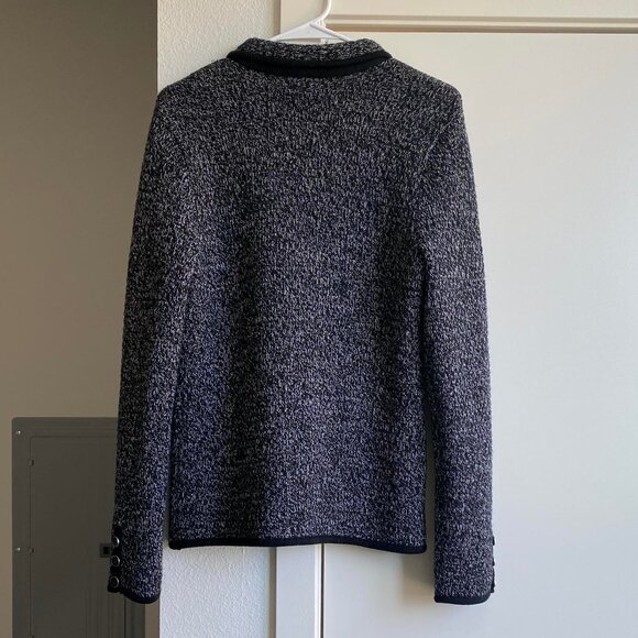 Talbots 100% Merino Wool Blazer Jacket Size S Career Academia Preppy Workwear - Picture 2 of 7